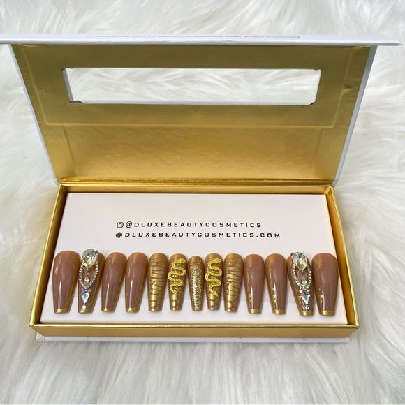 24pcs Luxury Press-on nails - Picture 2 of 11